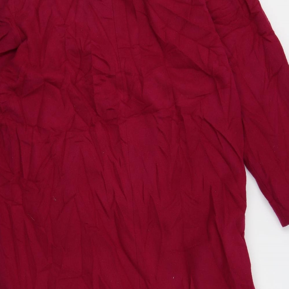 Eastex Womens Pink   Trench Coat Coat Size 16