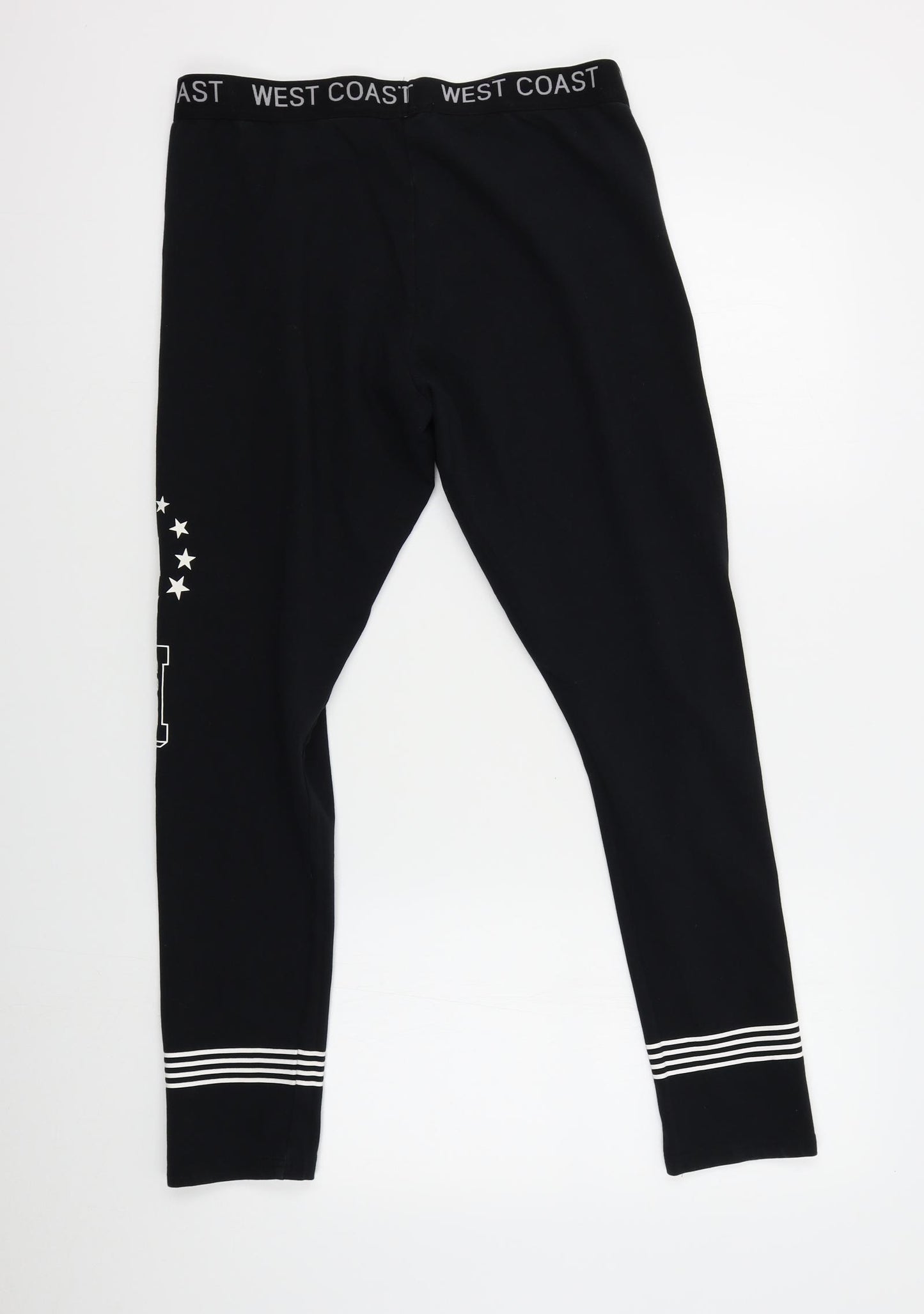 Primark Womens Black    Leggings Size L L27 in