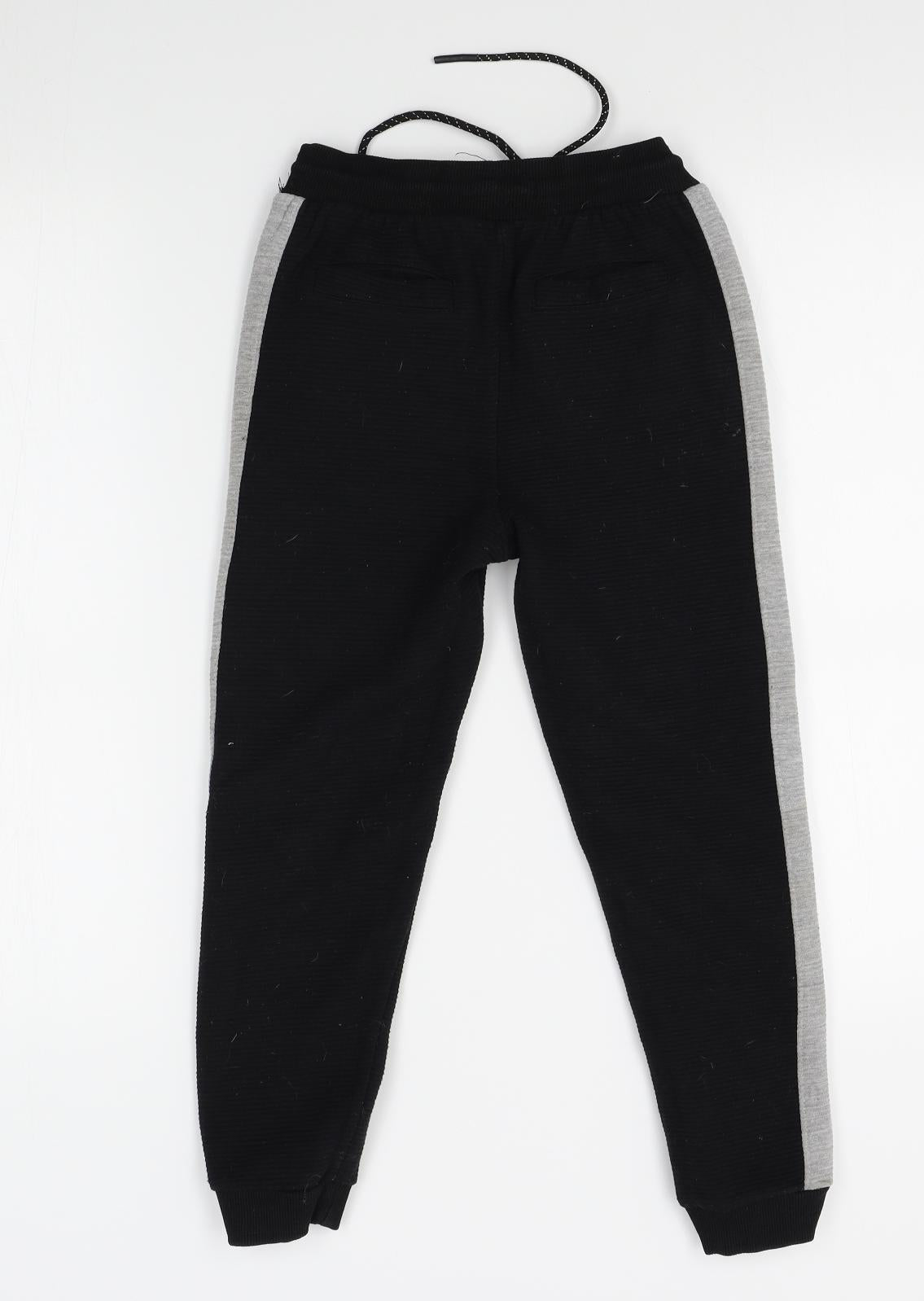 Pep&co Boys Black   Jegging Trousers Size 8-9 Years