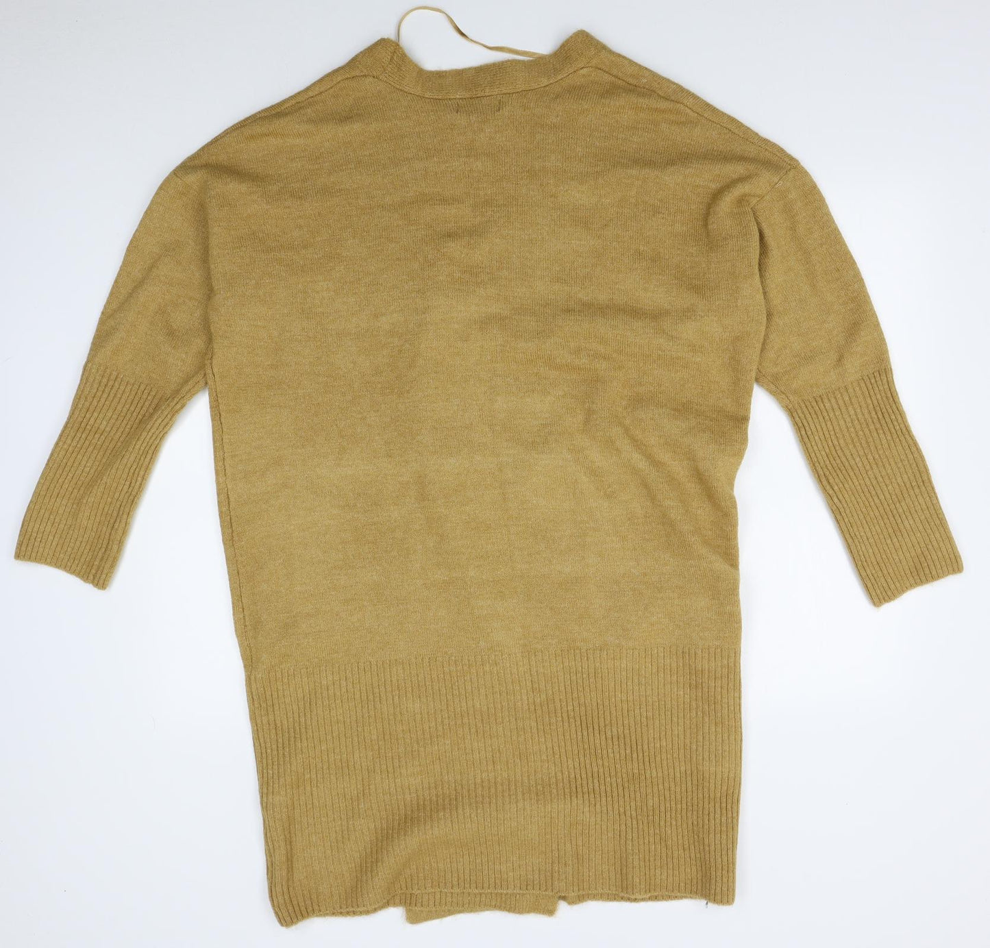 Primark Womens Yellow   Cardigan Jumper Size XL