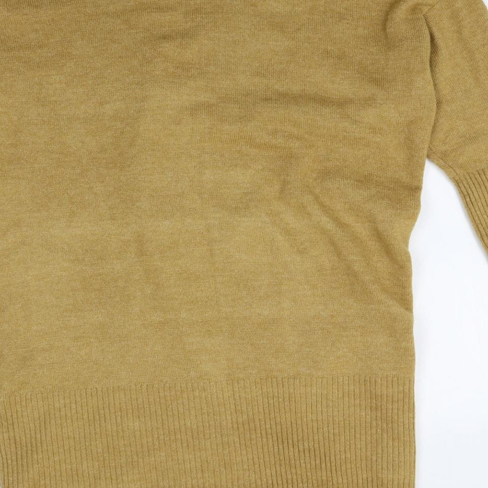 Primark Womens Yellow   Cardigan Jumper Size XL