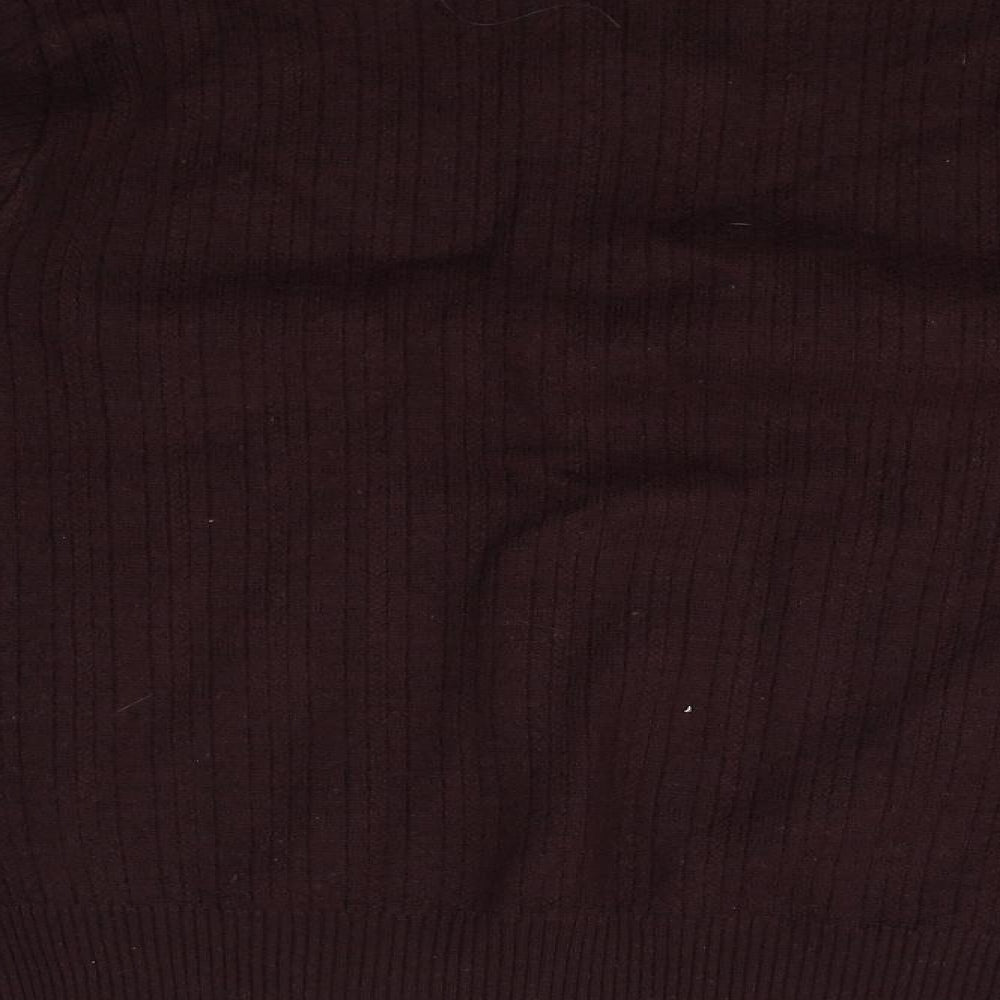 M&S Mens Red   Pullover Jumper Size M