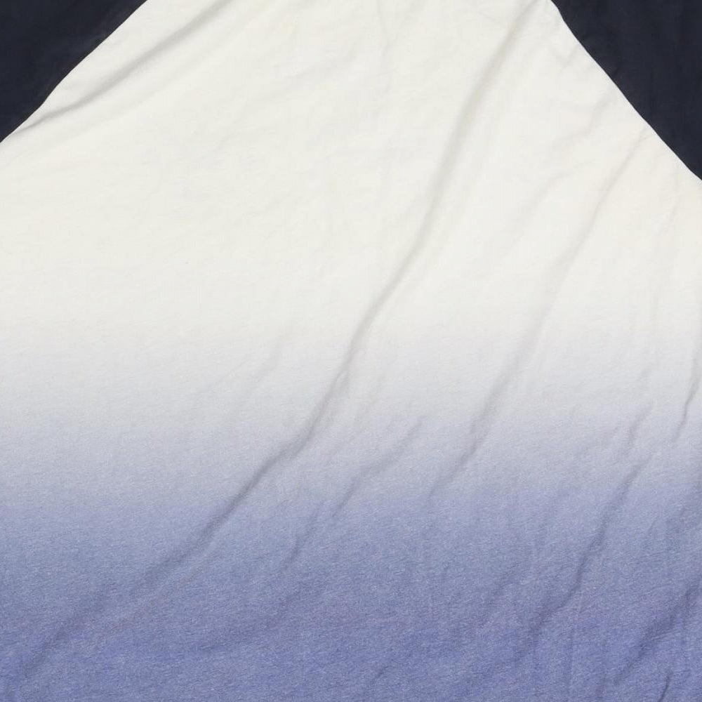 River Island Mens White    T-Shirt Size M