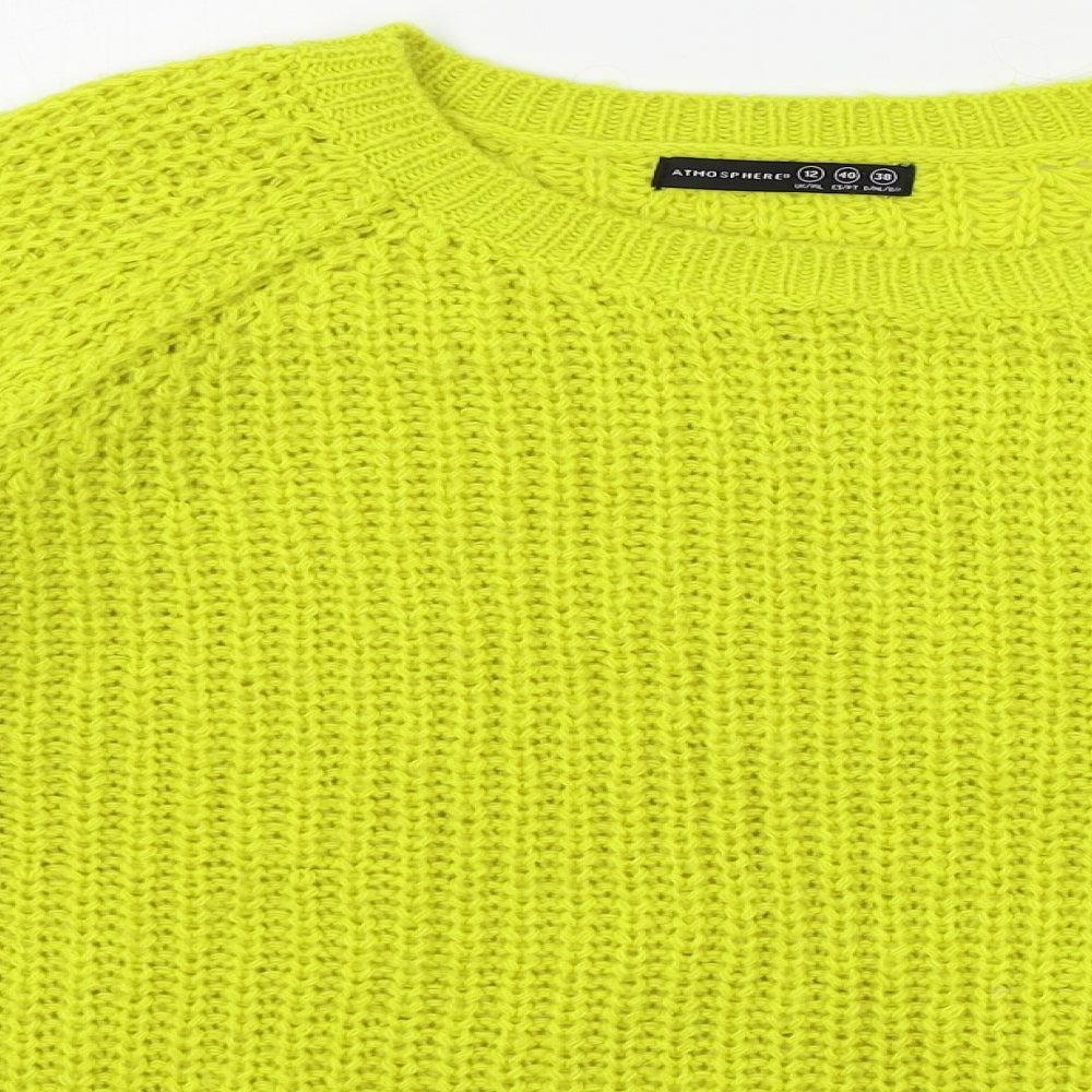 Atmosphere Womens Green   Pullover Jumper Size 12