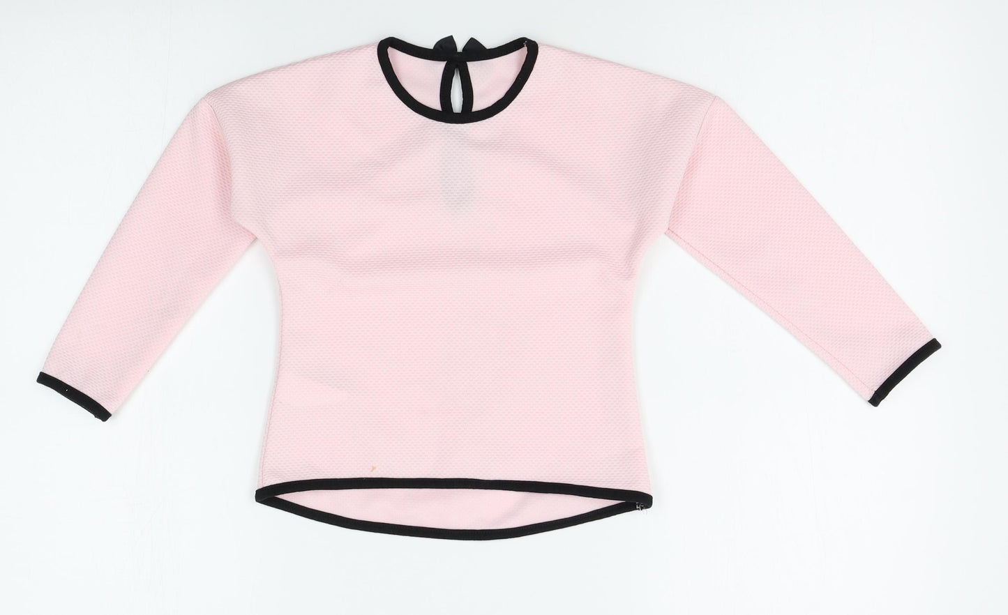 Preworn Girls Pink   Basic T-Shirt Size 7 Years