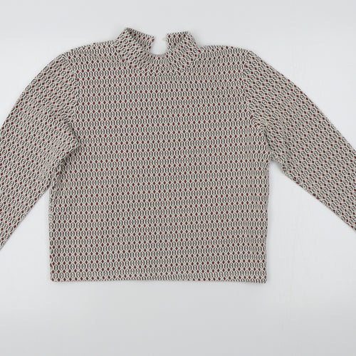 Primark Womens White   Pullover Jumper Size M