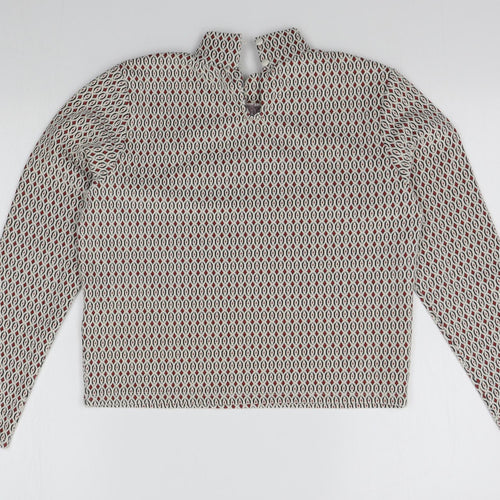 Primark Womens White   Pullover Jumper Size M