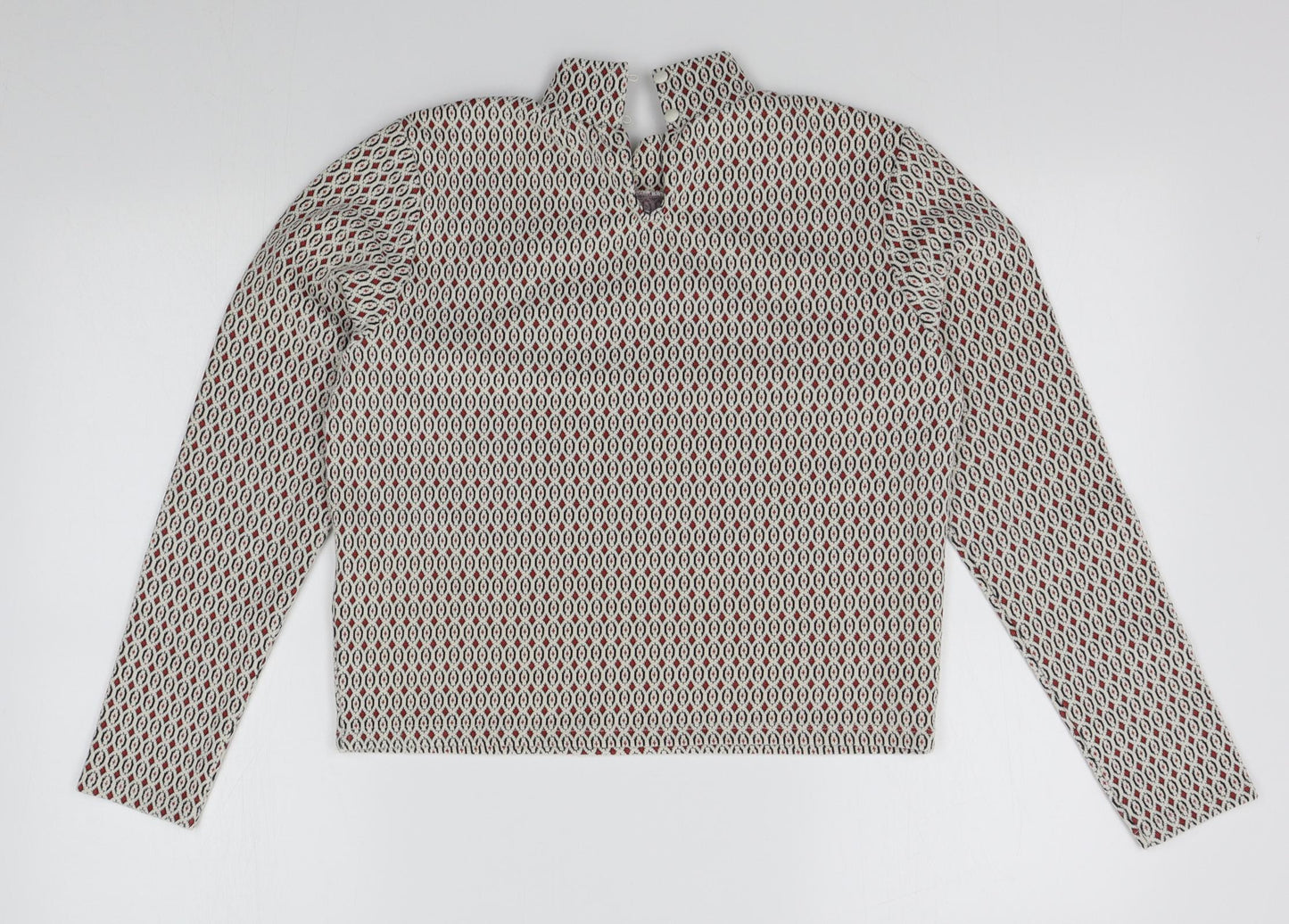Primark Womens White   Pullover Jumper Size M