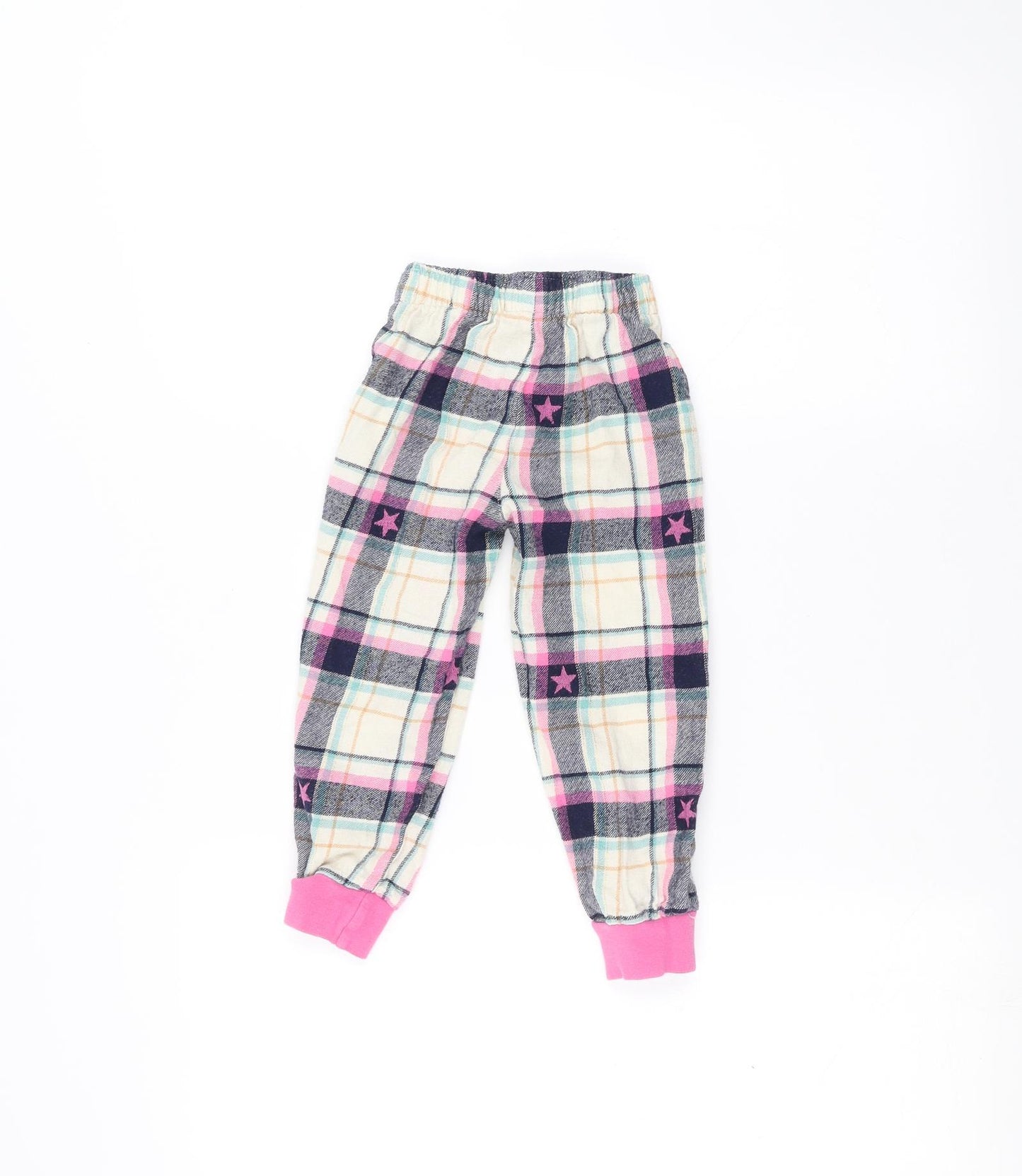 Nutmeg Girls White   Sweatpants Trousers Size 2-3 Years