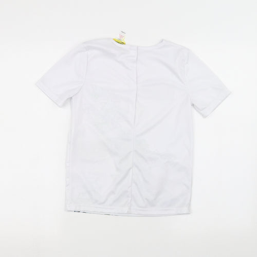 George Boys White   Basic T-Shirt Size 9-10 Years