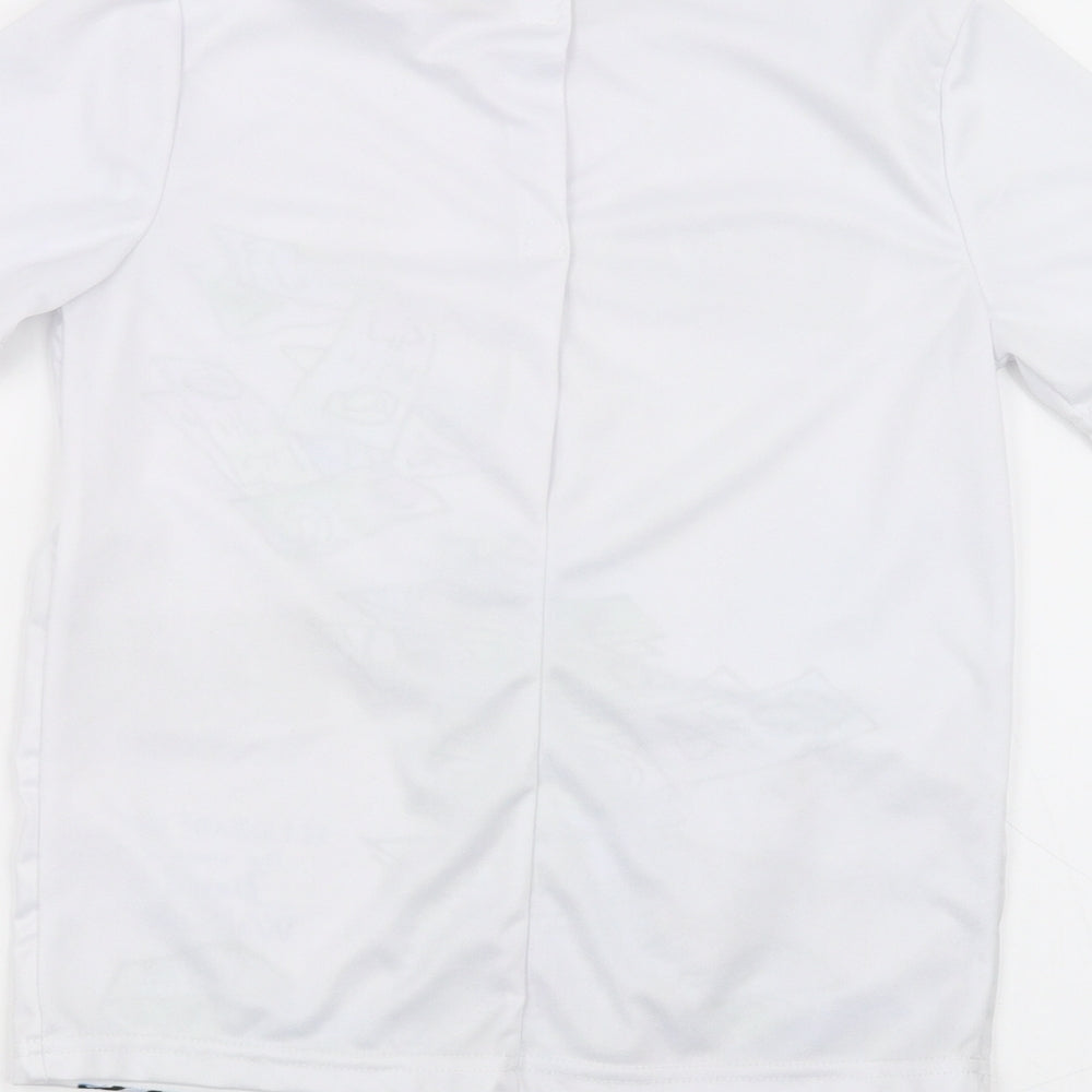 George Boys White   Basic T-Shirt Size 9-10 Years