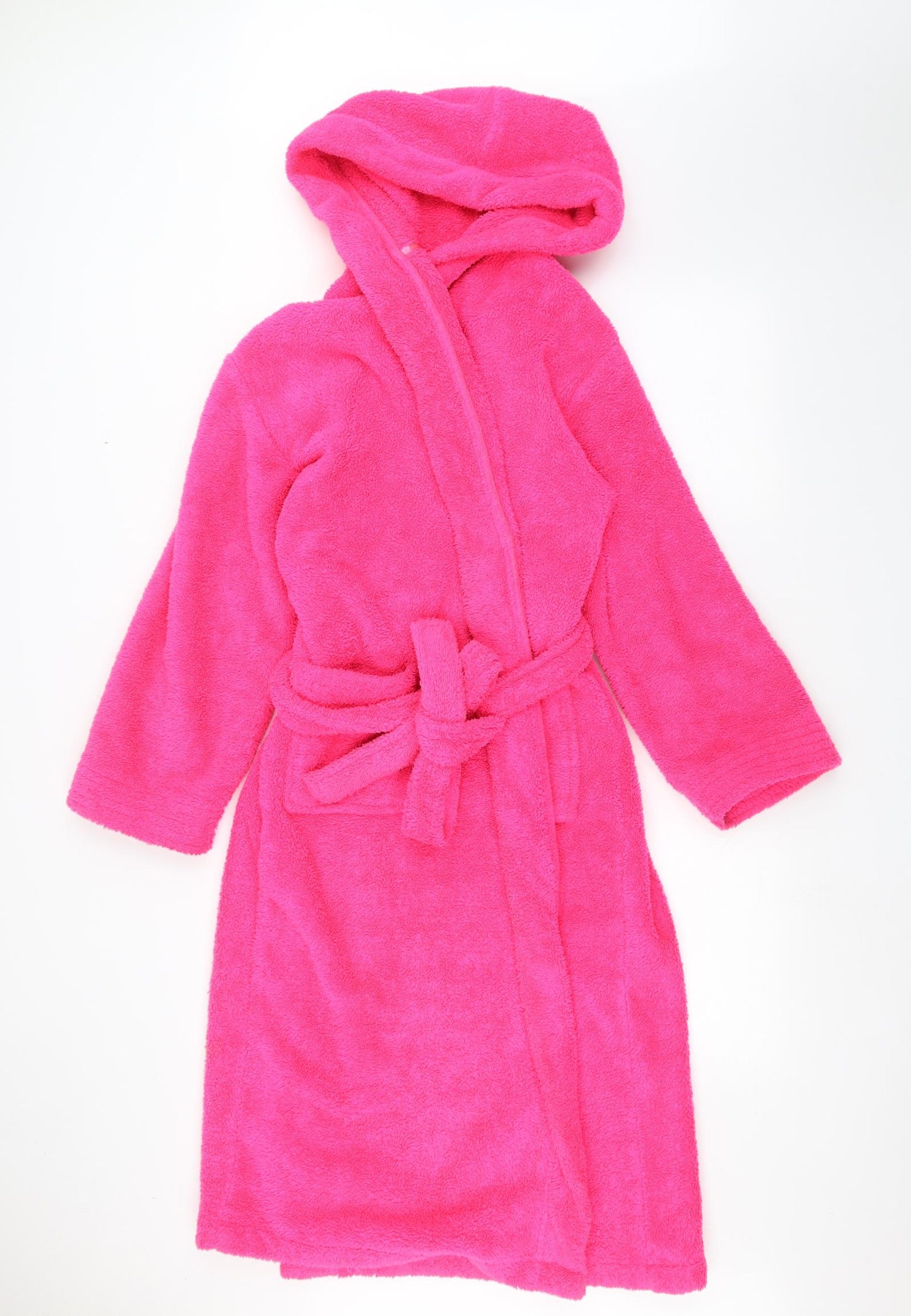 George Womens Pink Solid  Babydoll Robe Size M