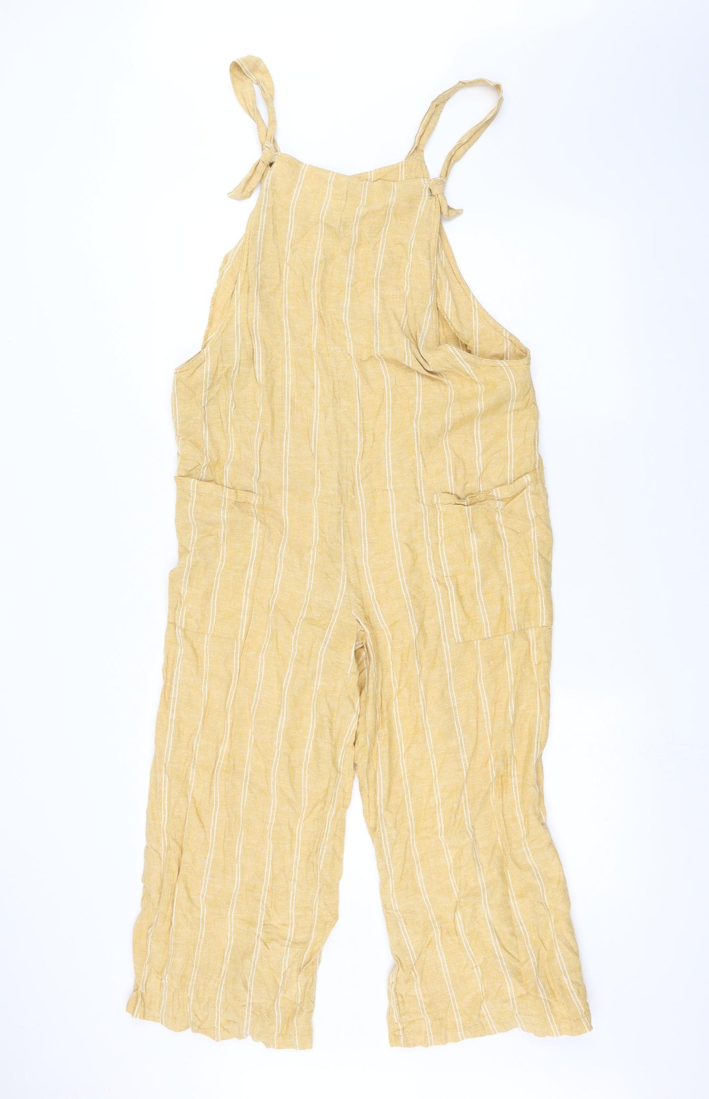 New Look Womens Yellow   Jumpsuit One-Piece Size 10