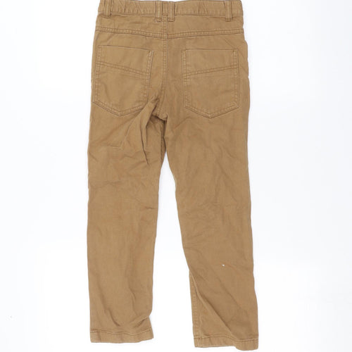 F&F Boys Brown   Straight Jeans Size 6-7 Years
