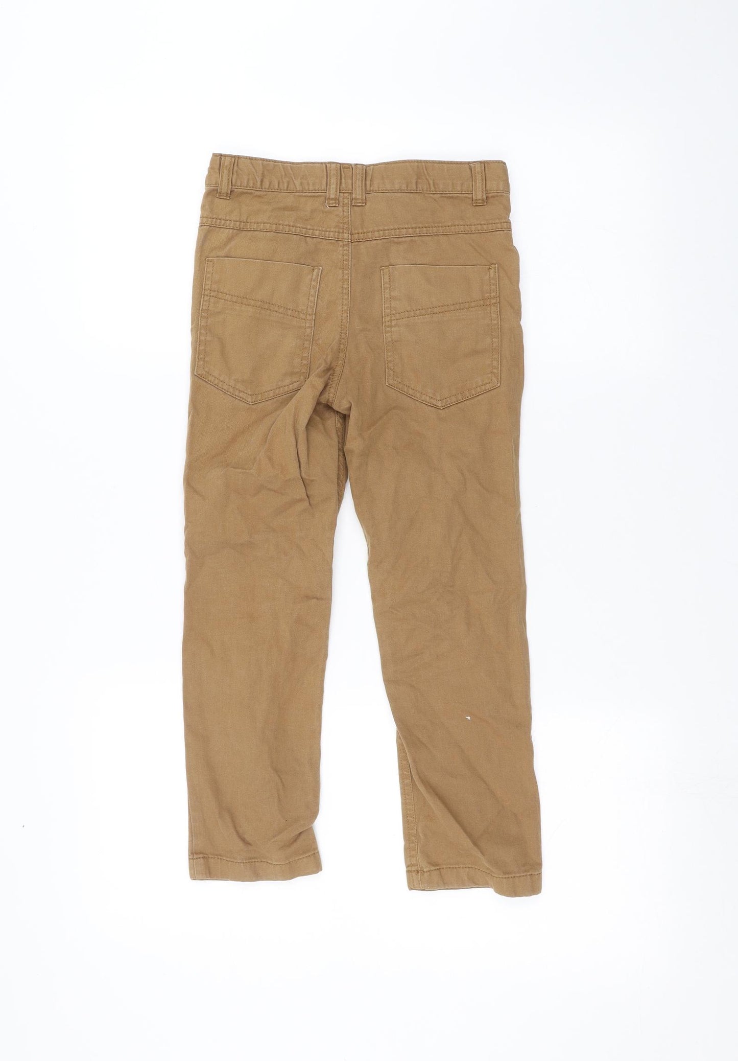 F&F Boys Brown   Straight Jeans Size 6-7 Years