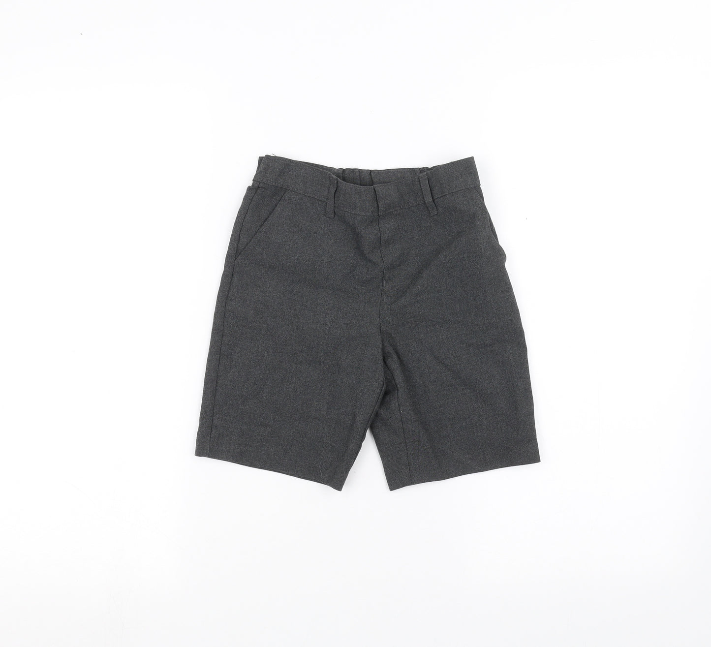 Marks and Spencer Boys Black   Chino Shorts Size 5-6 Years