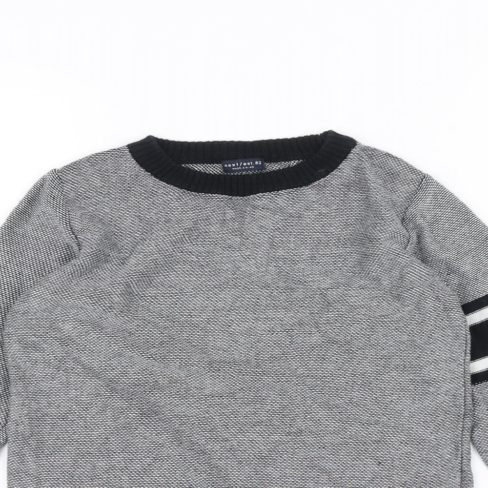 NEXT Boys Grey   Pullover Jumper Size 5 Years