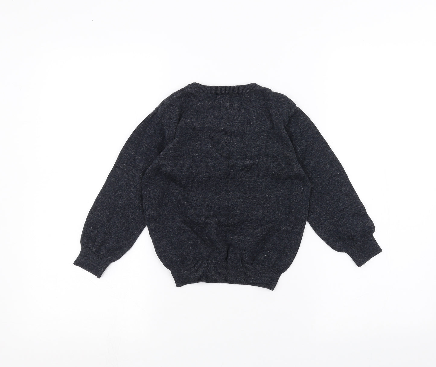 Primark Boys Blue   Pullover Jumper Size 4-5 Years