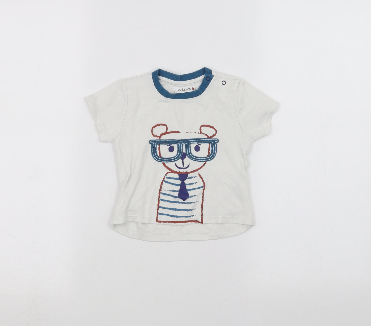 Ladybird Baby White   Basic T-Shirt Size 12-18 Months