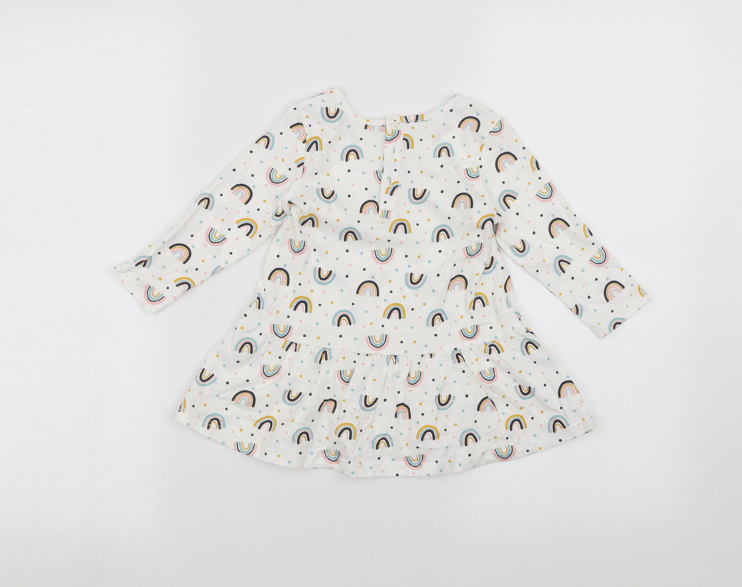 Matalan Baby White   A-Line  Size 9-12 Months