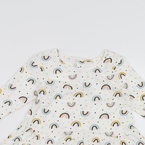 Matalan Baby White   A-Line  Size 9-12 Months