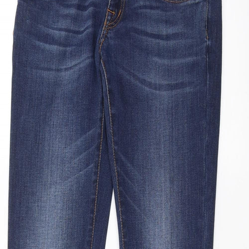 Galliano Womens Blue  Denim Straight Jeans Size 30 in L31 in