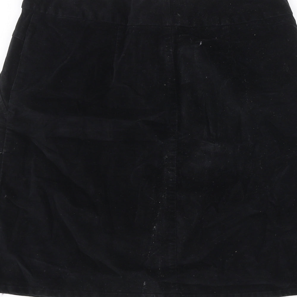 Marks and Spencer Womens Black   A-Line Skirt Size 10