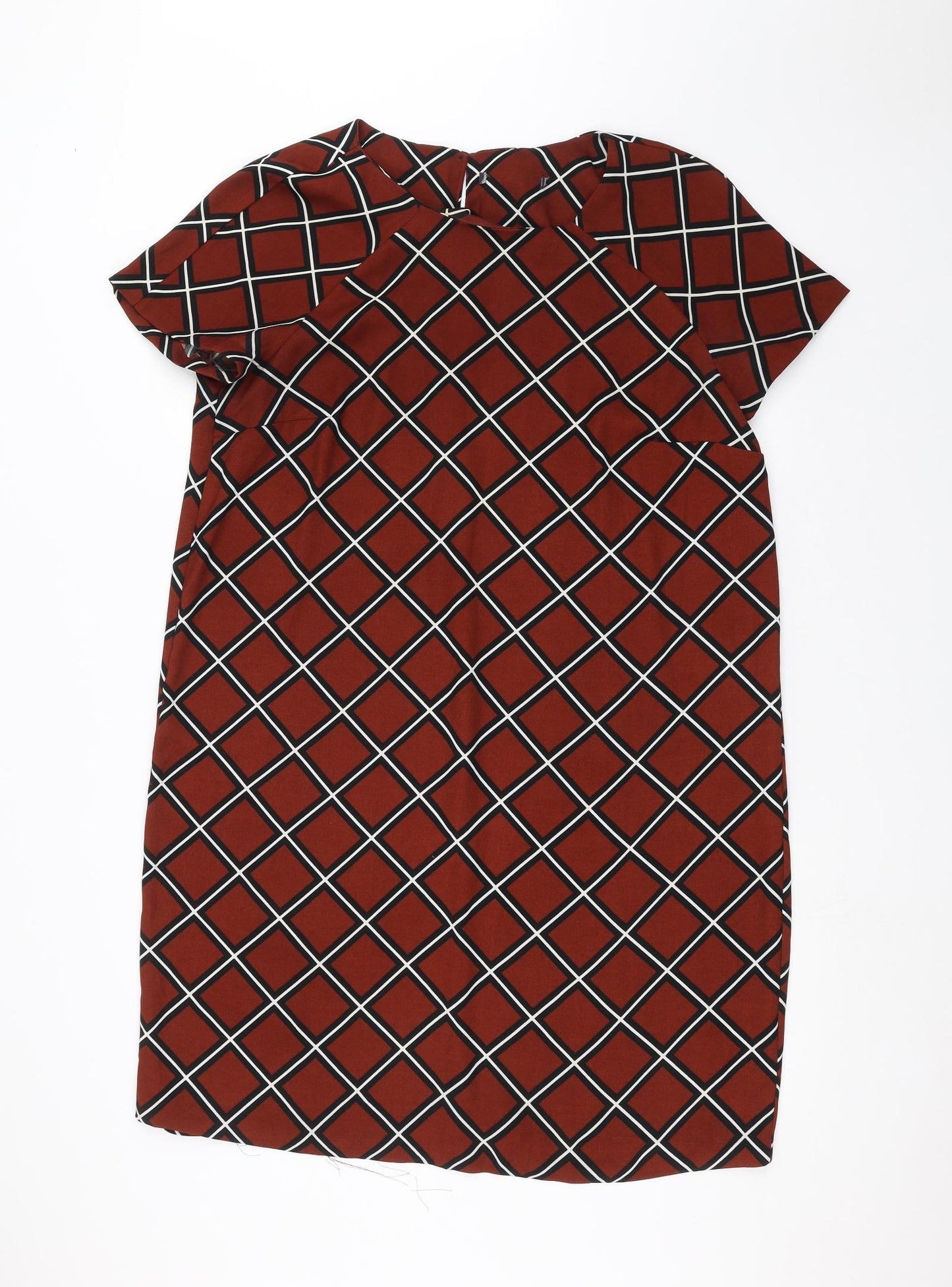 Marks and Spencer Womens Brown   Basic T-Shirt Size 16
