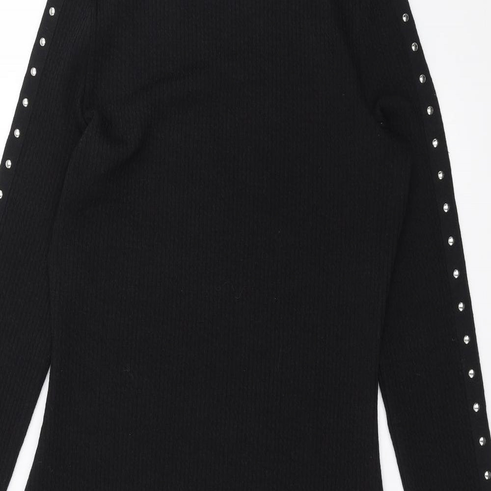 Angeleye Womens Black   Pencil Dress  Size 14