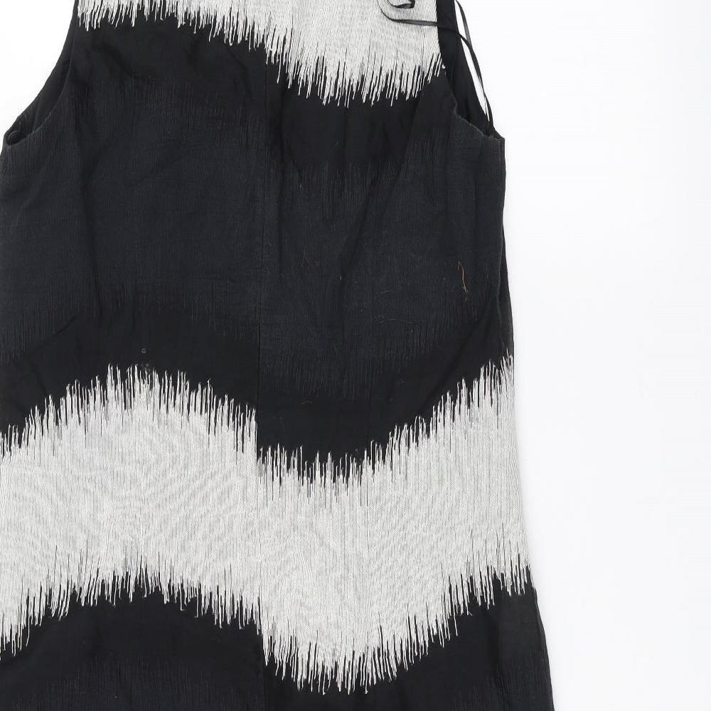 Betty Barclay Womens Black Striped  A-Line  Size 16