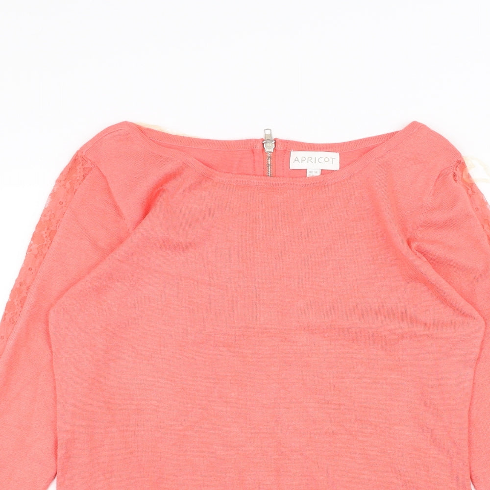 Apricot Womens Pink   Basic T-Shirt Size 14