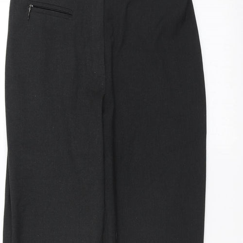 Marks and Spencer Womens Black   Trousers  Size 10 L25 in