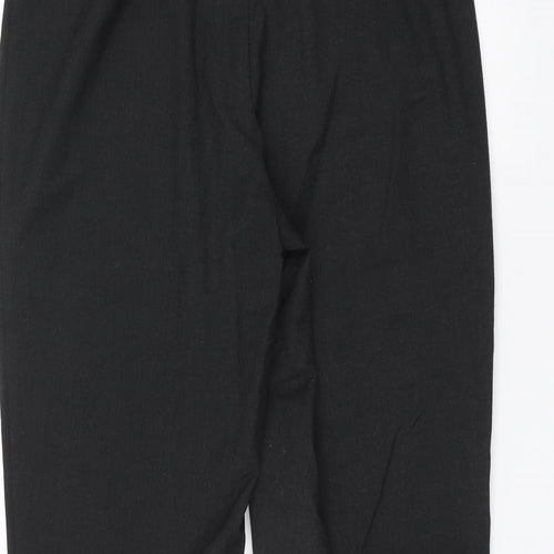 Marks and Spencer Womens Black   Trousers  Size 10 L25 in