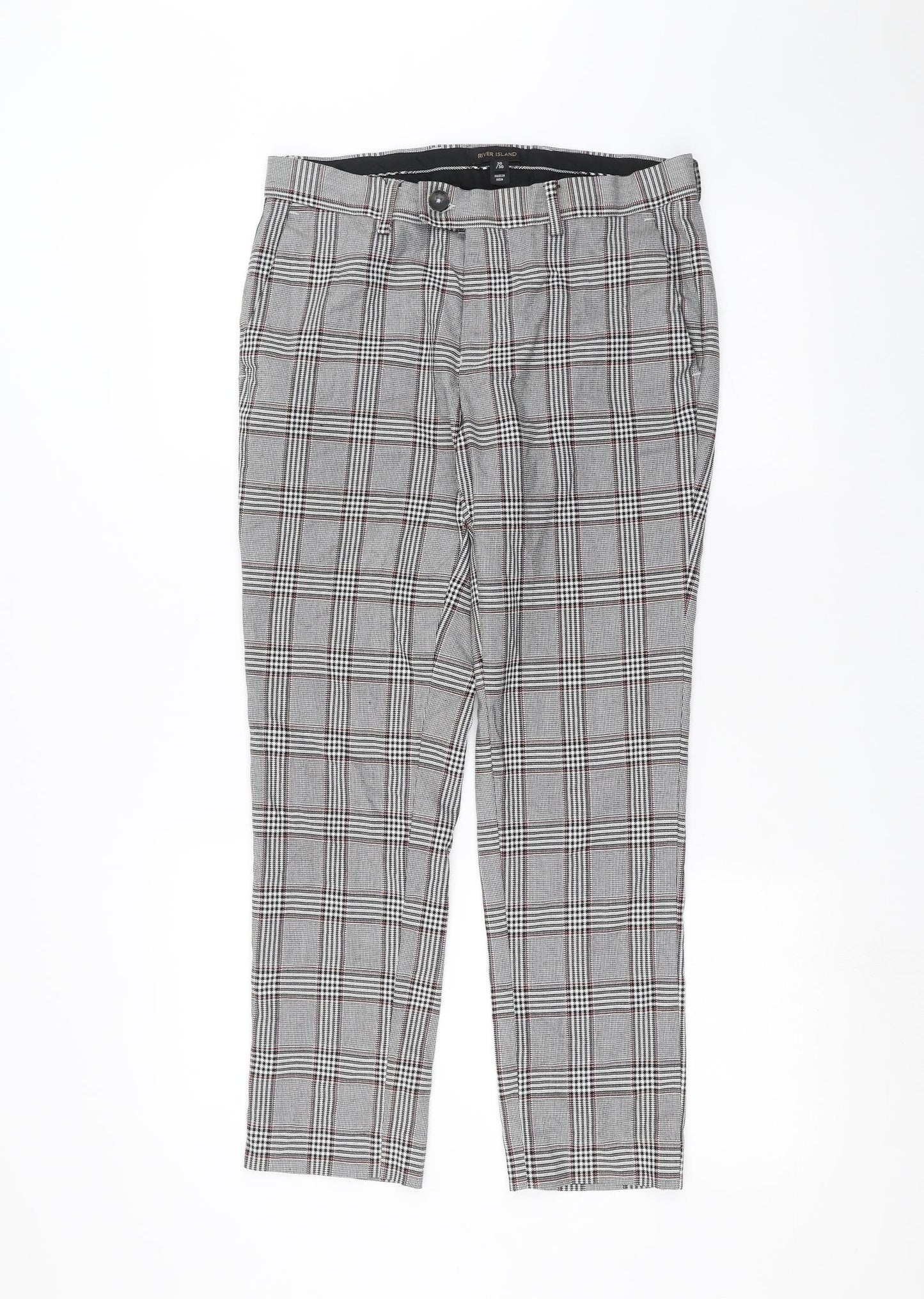 River Island Womens White   Trousers  Size 30 in L30 in