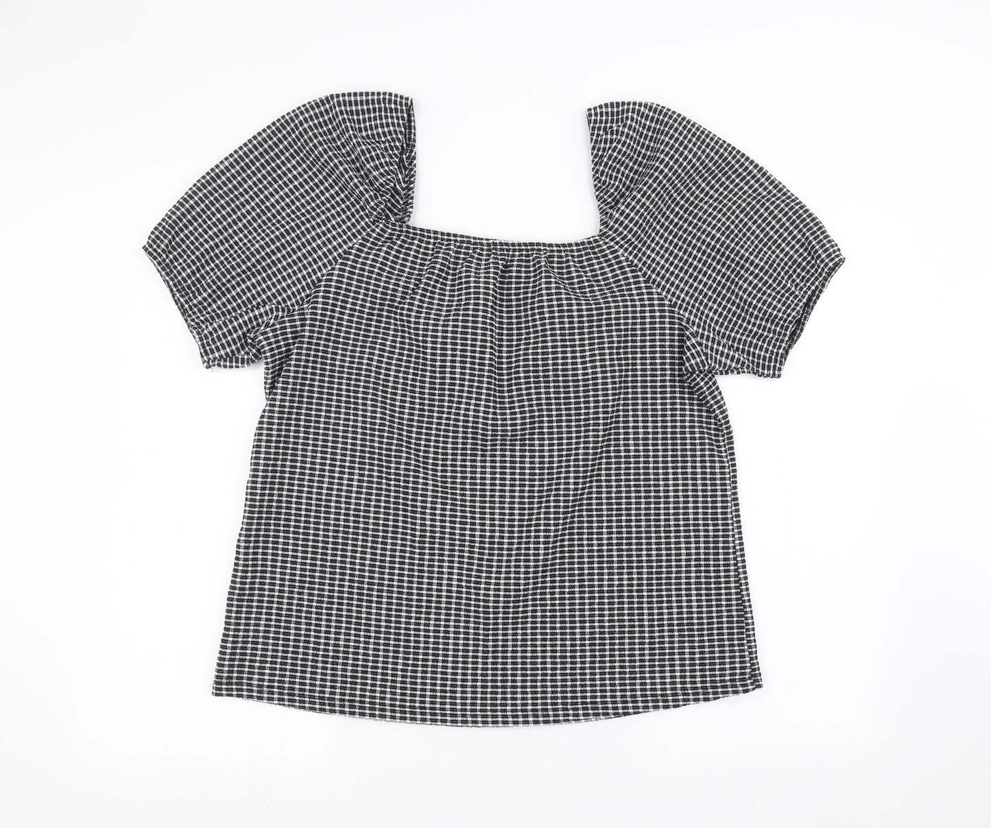 Papaya Womens White   Basic T-Shirt Size 14