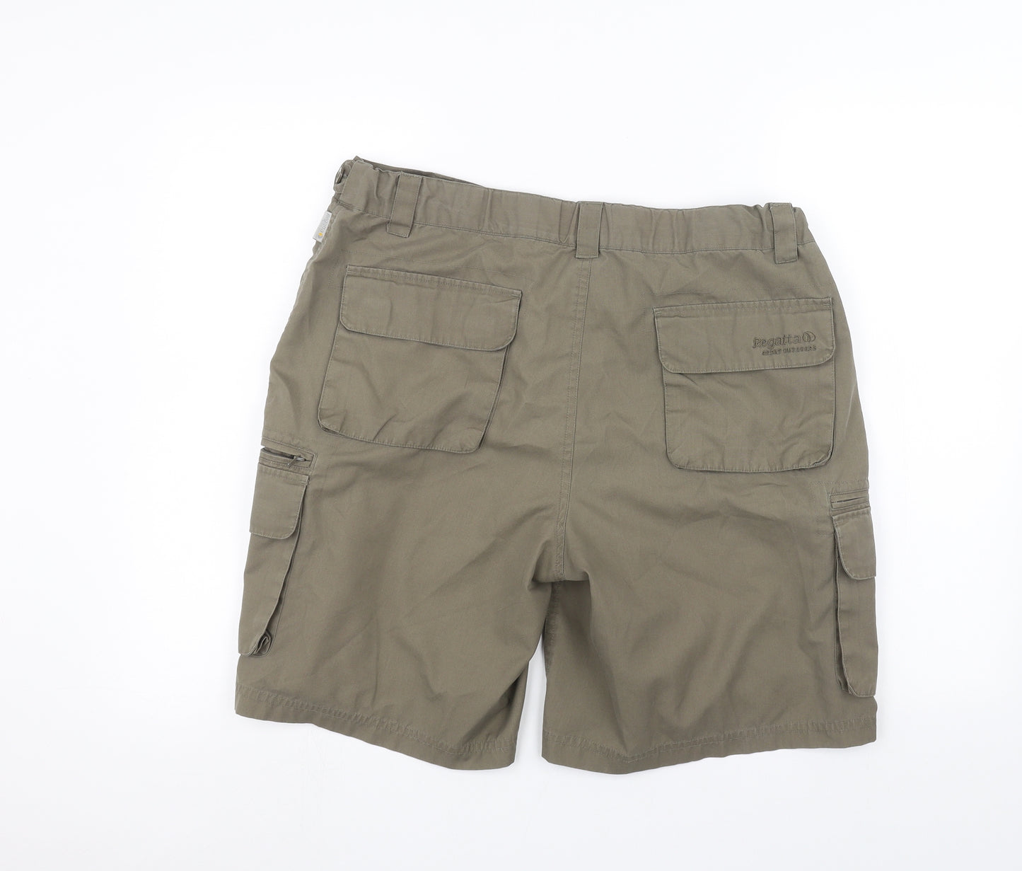 Regatta Mens Green   Cargo Shorts Size 38 in
