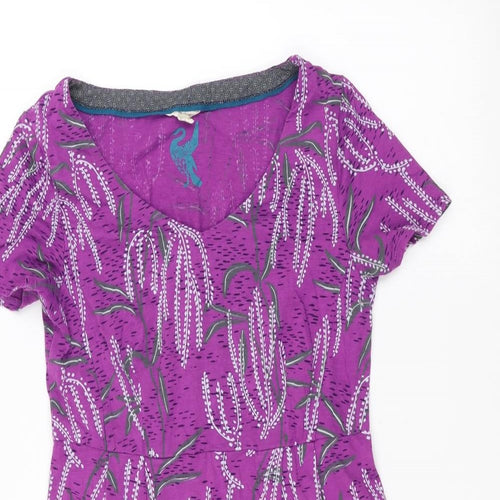 White Stuff Womens Purple   Basic T-Shirt Size 8