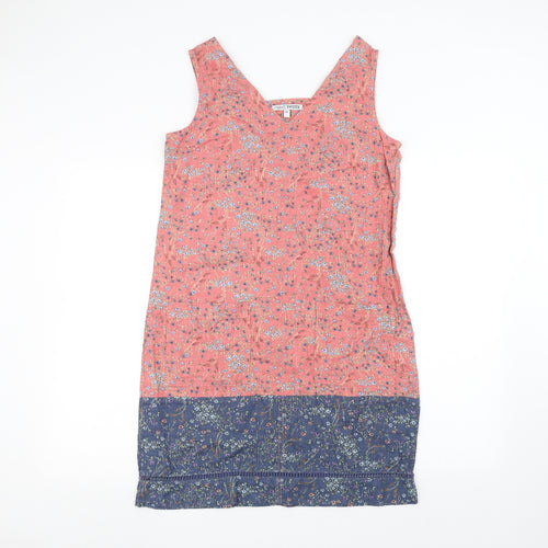 NEXT Womens Pink Floral  Basic T-Shirt Size 8