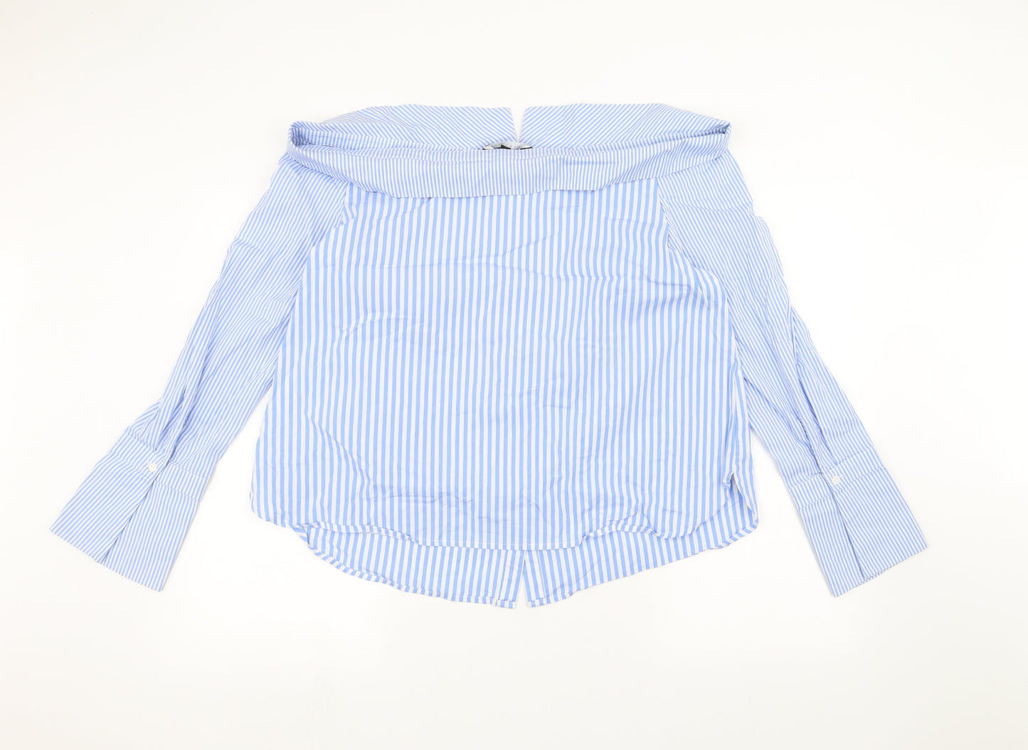 New Look Womens Blue   Basic Button-Up Size 16