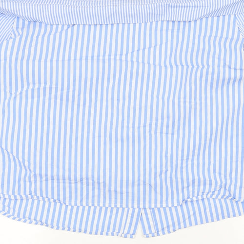 New Look Womens Blue   Basic Button-Up Size 16