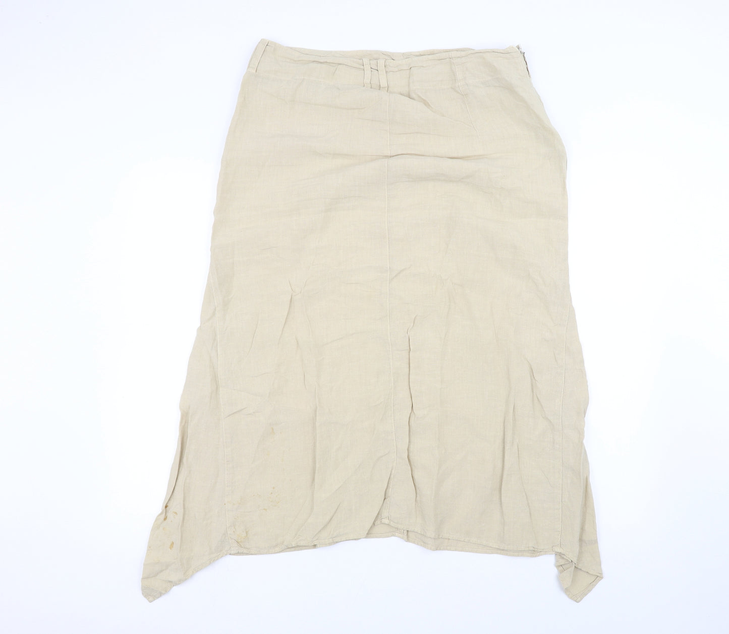 Weekend Womens Beige   A-Line Skirt Size 14
