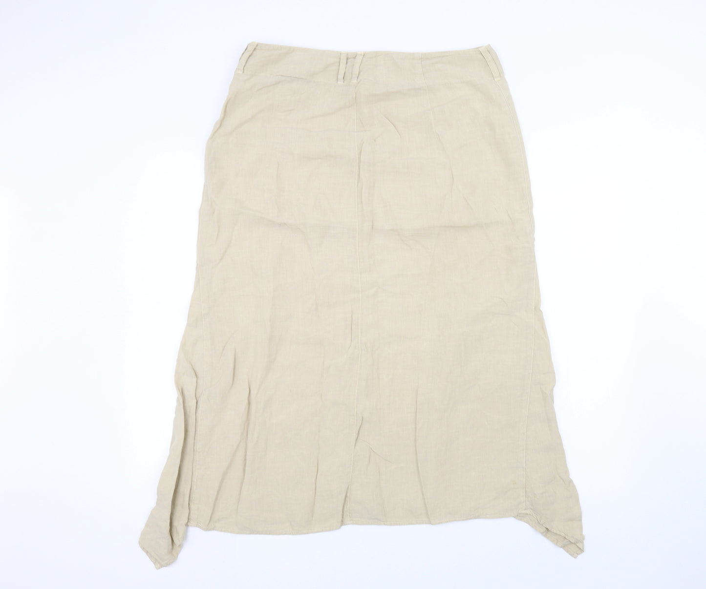 Weekend Womens Beige   A-Line Skirt Size 14