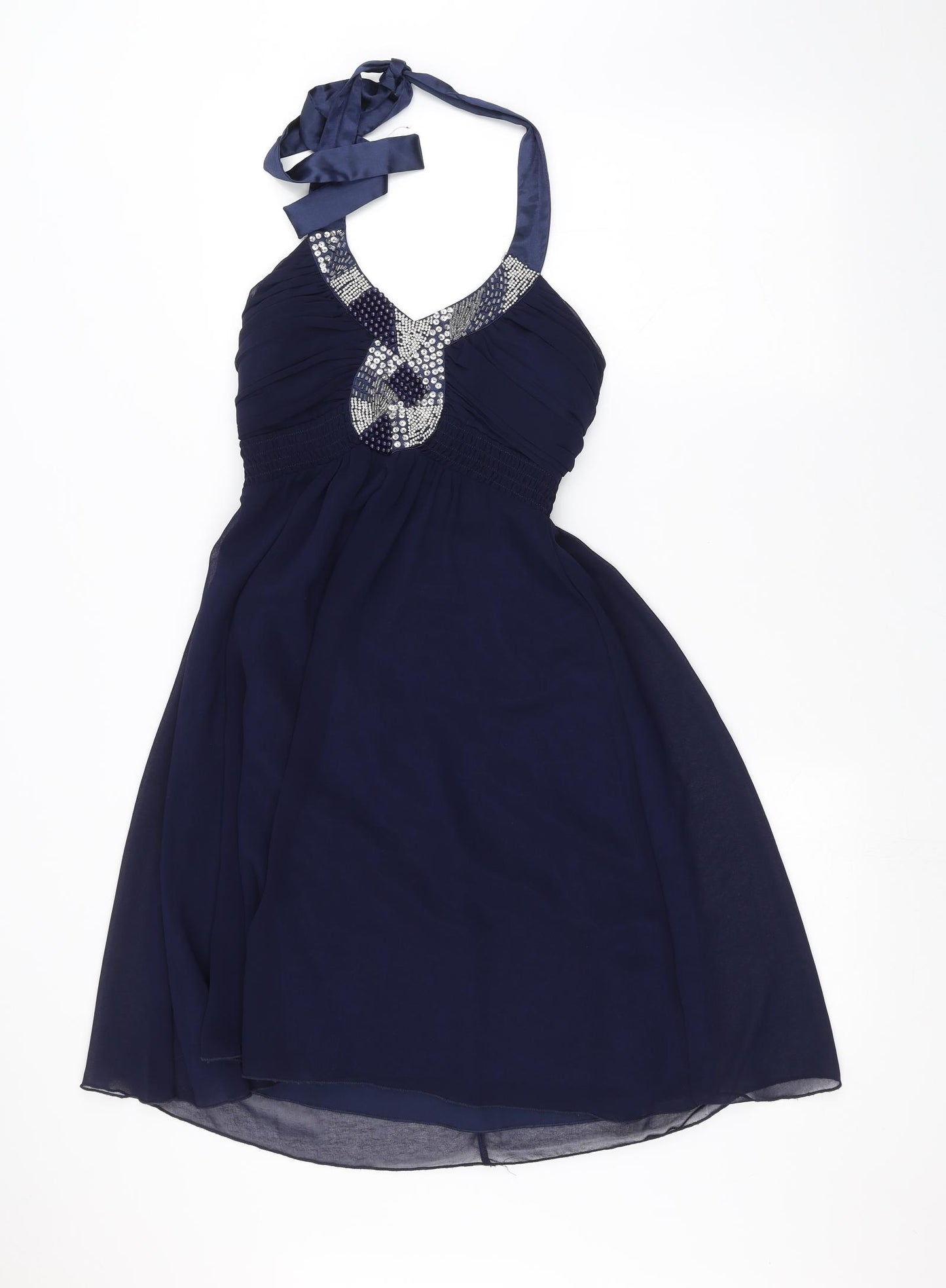 amy paris Womens Blue   A-Line  Size 8