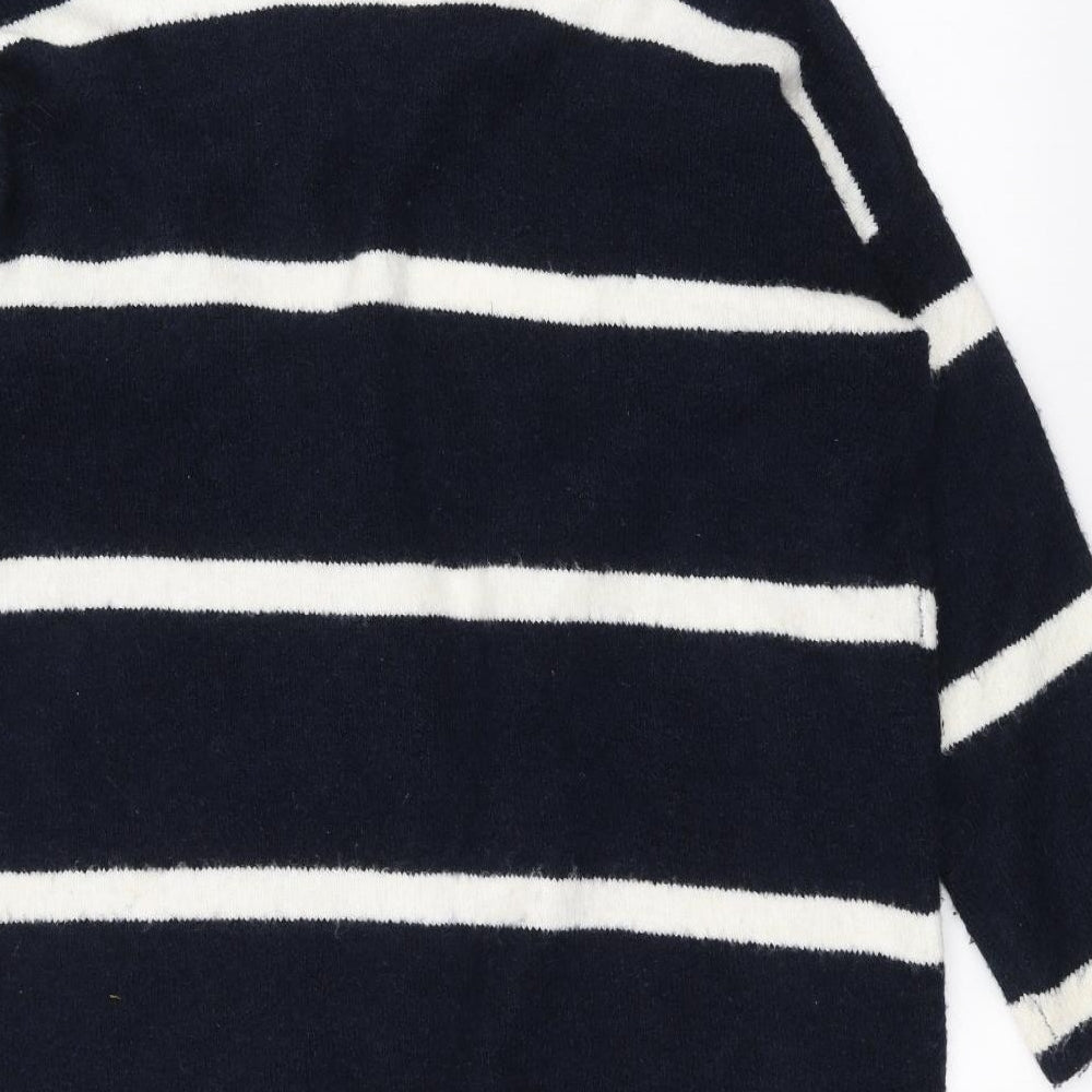 Atmosphere Womens Blue Striped  Jacket Coatigan Size 18