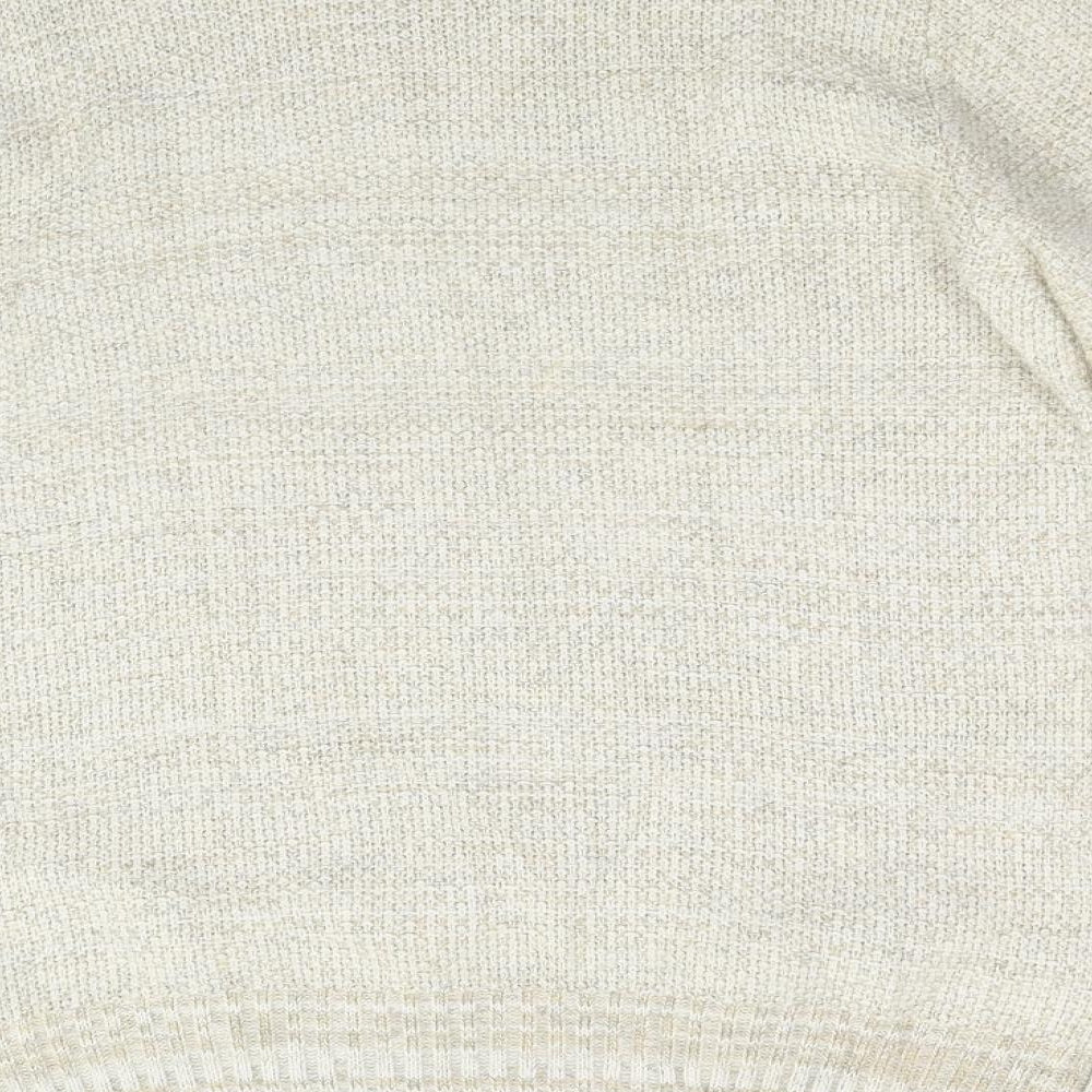 Primark Mens Beige  Knit Pullover Jumper Size L