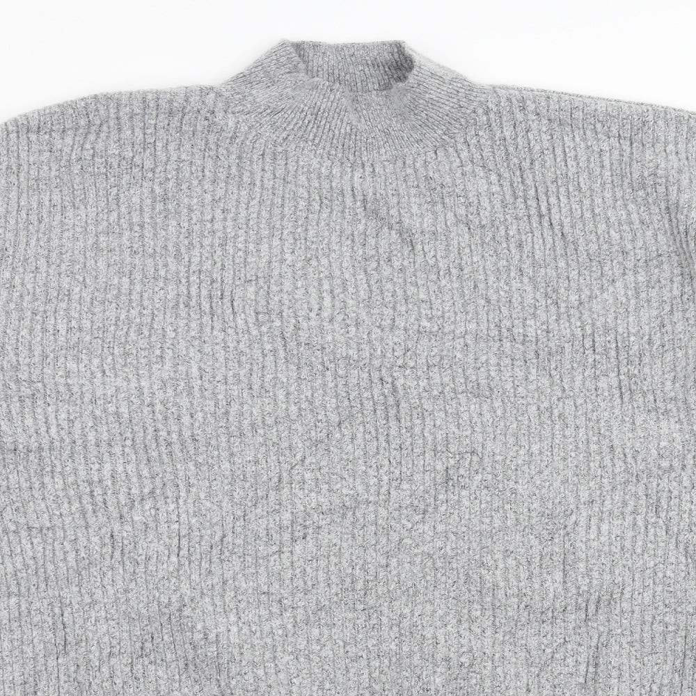 F&F Womens Grey  Knit Pullover Jumper Size 18