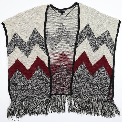 Primark Womens Multicoloured   Jacket Poncho Size M