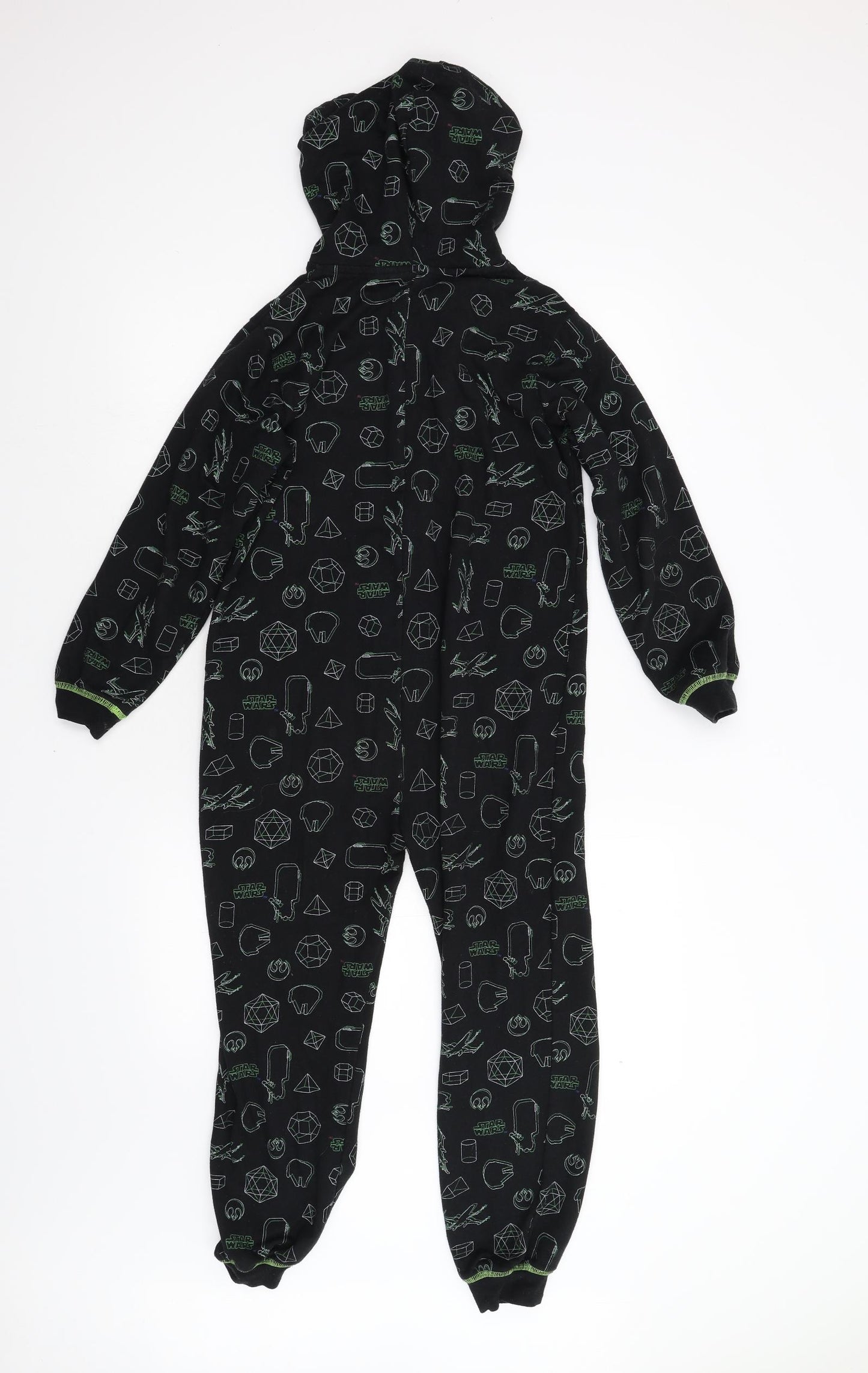 Primark Boys Black Geometric   One Piece Size 9-10 Years  - Star Wars