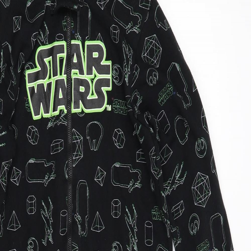 Primark Boys Black Geometric   One Piece Size 9-10 Years  - Star Wars