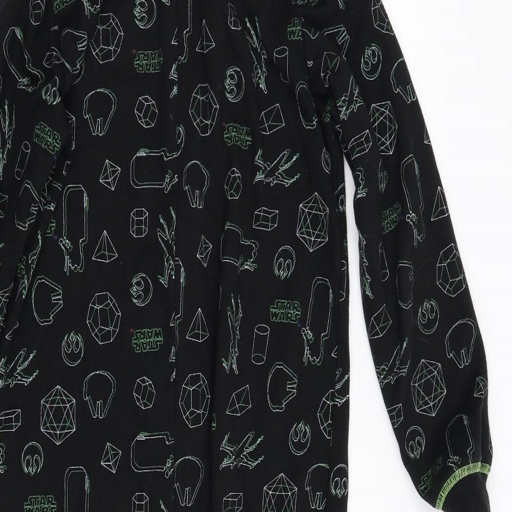 Primark Boys Black Geometric   One Piece Size 9-10 Years  - Star Wars